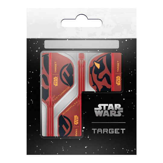 Target Star Wars K-Flex Darth Maul No2 Standard Flights Darts-Flights mit Darth Maul Design im Standardformat. Perfekt geeignet für Star Wars Liebhaber.