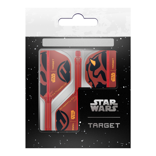 Target Star Wars K-Flex Darth Maul No2 Standard Flights Target Star Wars K-Flex Darth Maul No2 Standard Flights Darts-Flights mit Darth Maul Design im Standardformat. Perfekt geeignet für Star Wars Liebhaber.