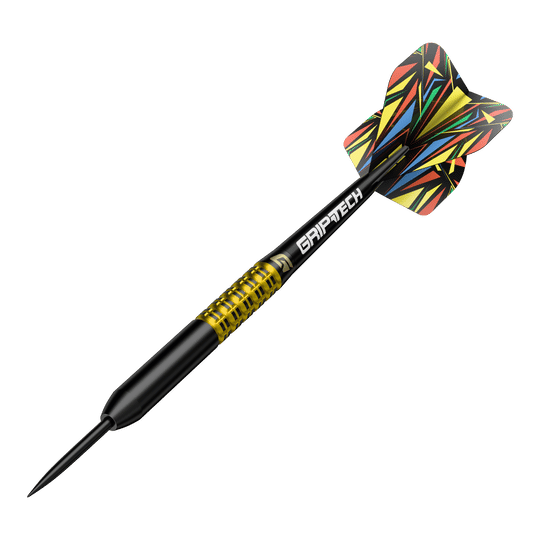 GOAT Athlete Yellow Mosaz Steeldarts - 12g