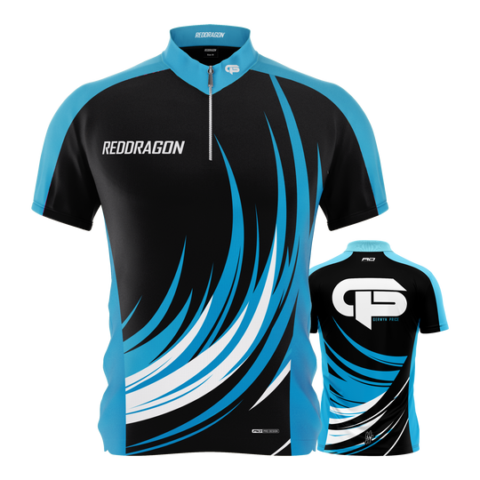 Košile na šipky Red Dragon Gerwyn Price Limited Edition Abgebildet ist das Red Dragon Gerwyn Price Limited Edition Dartshirt. Es handelt sich um ein sportliches Darttrikot in limitierter Auflage.
