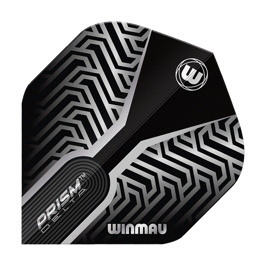 Letky Winmau Prism Delta Silver No2 Standard Das Bild zeigt die Winmau Prism Delta Silver No2 Standard Flights. Diese Flights sind für den Einsatz an Dartpfeilen geeignet.
