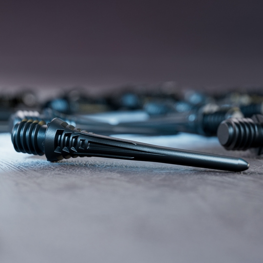 Target Cryo Soft Dart Tips balení 30 kusů - černé Die Abbildung zeigt die Verpackung der Target Cryo Softdartspitzen 30er Pack in Schwarz. Sie eignen sich für elektronische Dartscheiben und garantieren sicheren Halt.