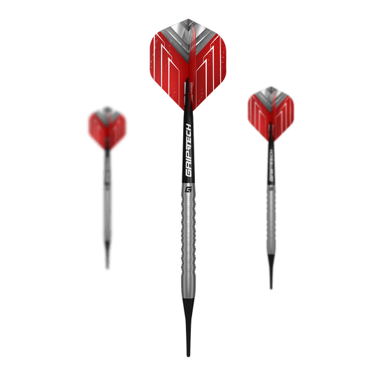 Šipky GOAT Podium Silver Softdarts - 18g Hier sind die GOAT Podium Silver Softdarts mit einem Gewicht von 18g abgebildet. Das Set besteht aus hochwertigen silberfarbenen Softdarts.