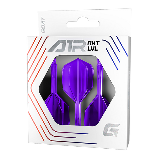 Systém letmých hřídelí GOAT A1R No6 - neonově fialová Das Bild zeigt das GOAT A1R No6 Flight-Shaft-System in Neon Lila. Das Produkt eignet sich bestens als Dart-Zubehör.