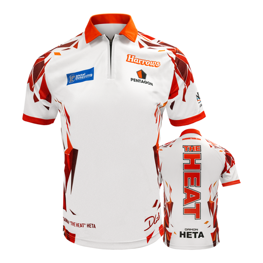Harrowův hráčský dres Damona Hety Dies ist das Harrows Damon Heta Playershirt. Das Produkt ist ein Dartspielertrikot.