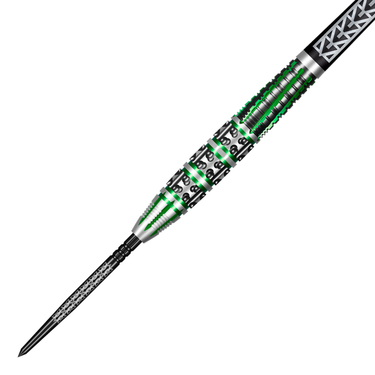 Shot Celt Druid Turbo Point Steeldarts Das Bild zeigt mehrere Shot Celt Druid TurboPoints Steeldarts. Sie sind nebeneinander platziert.