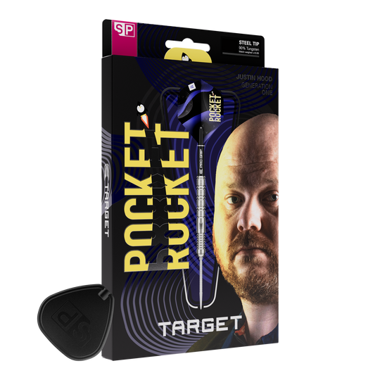 Šipky Target Justin Hood Swiss Points Steeldarts - 23g