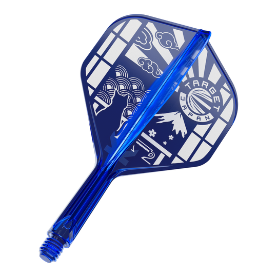 Standardní lety Target Japan K-Flex Blue Limited č. 2 Zu sehen ist das Produkt '410291 Target Japan K-Flex Blue Limited No2 Flights 19mm 1'. Diese blauen Flights sind eine limitierte Edition für Darts.