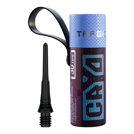 Target Cryo Soft Dart Tips balení 30 kusů - černé Das Bild präsentiert die Target Cryo Softdartspitzen im 30er Pack in schwarzer Farbe. Diese Ersatzspitzen sind für den Einsatz mit Softdarts gedacht.