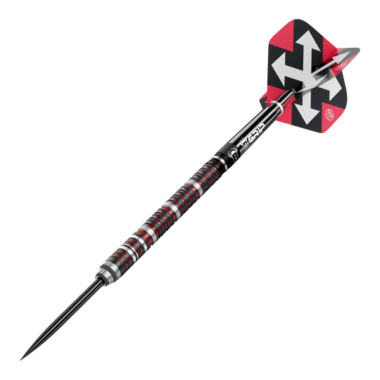 Šipky Bulls Sixty S2 ocelové Das Bild zeigt die Bulls Sixty S2 Steeldarts. Die Darts sind für präzises Werfen beim Dartspiel entworfen.