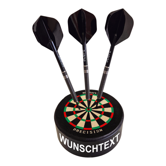 Terč McDart Precision Mini s vlastním textem Hier ist ein Produktfoto mit dem Dateinamen 765_McDart_Mini_Precision_Dartboard_Darthalter_1_Arial zu sehen. Weitere Produktdetails sind nicht verfügbar.