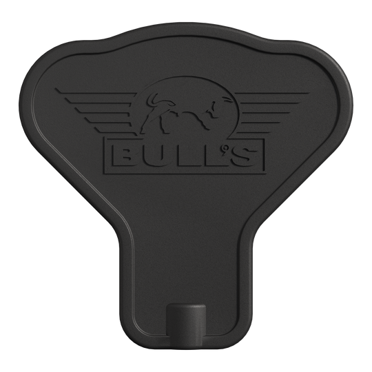 Nástroj pro konvertibilní body Bulls NL Das Bild zeigt ebenfalls das Bulls NL Convertible Points Tool. Es hilft beim sicheren Ein- und Ausbau von Dartspitzen.