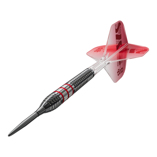Šipky Target Nathan Aspinall 95K Swiss Point Steel Abgebildet ist der Target Nathan Aspinall 95K Swiss Point Steeldarts. Der Dart hat ein elegantes Design, ideal für präzises Werfen.