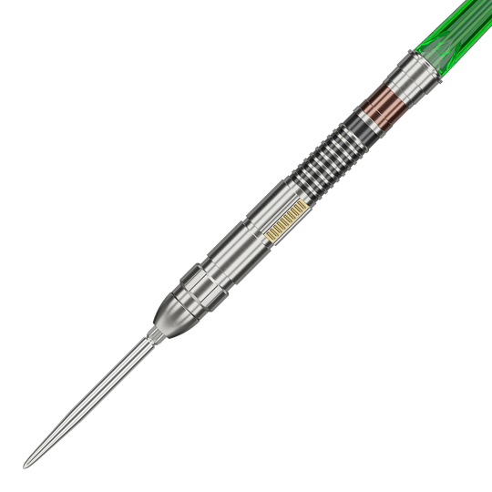 Šipky Target Star Wars Luke Skywalker Jedi Knight Lightsaber Limited First Edition - 24g Das Bild zeigt die Target Star Wars Luke Skywalker The Jedi Knight Light Saber Limited Edition Steeldarts - 24g. Die Darts sind im Star Wars Stil und als limitierte Edition erhältlich.