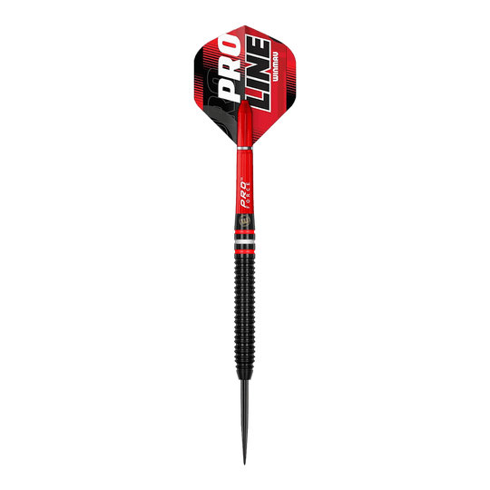 Winmau Pro-Line 90% Steeldarts Das Bild zeigt Winmau Pro-Line 90% Steeldarts. Sie sind für professionelle Dartspieler entwickelt worden.