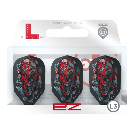 Letky L-Style Ryan Searle Signature V4 Black L3EZ Diese Abbildung zeigt L-Style Ryan Searle Signature V4 Black L3EZ Flights. Die Dartflights zeichnen sich durch ein elegantes, schwarzes Design aus.