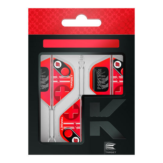 Target K-Flex Press Start No2 Standardní letky Abgebildet sind die Target K-Flex Press Start No2 Standard Flights. Es handelt sich um stabile Dartflights in Standardform.