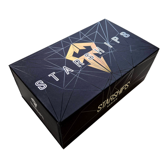 Ocelové šipky Caliburn Starships Series Sunspear - 19g Caliburn Starships Series Sunspear Steeldarts - 19g ist auf diesem Bild zu sehen. Die Steeldarts verfügen über ein elegantes Design.