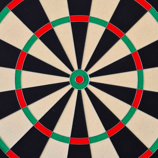 Bulls NL Advantage 8 ocelový terč na šipky Das Bild zeigt das Produkt Bulls NL Advantage 8 Steeldartboard. Es ist ein hochwertiges Steeldartboard für Dartspieler.