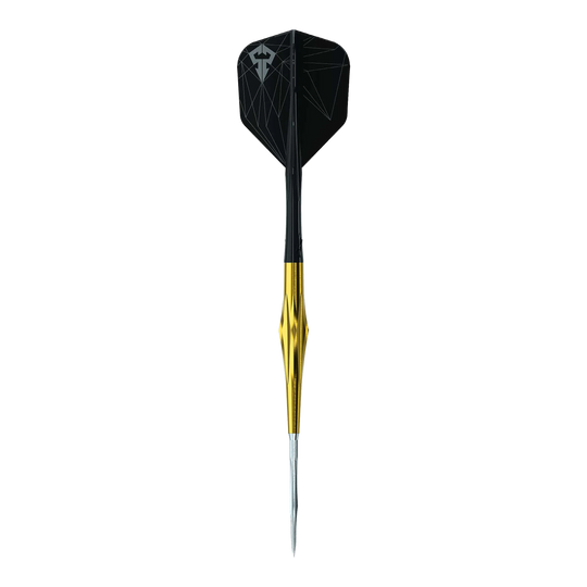 Zu sehen sind die Caliburn Starships Series Sunspear Steeldarts in der Ausführung mit 19 Gramm. Perfekt geeignet für ambitionierte Dartspieler.