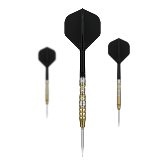 Šipky Target Japan Black Marque Enzo Swiss Point Steel Dieses Bild präsentiert die Target Japan Black Marque Enzo Swiss Point Steeldarts im Set. Die Darts sind für professionelle Spieler geeignet.