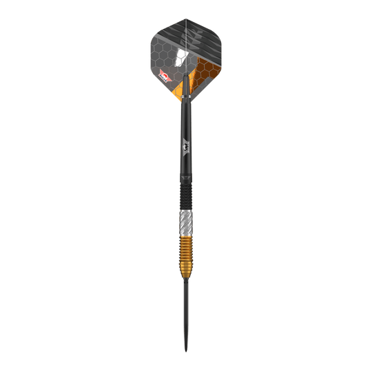 Bulls NL Dirk Van Duijvenbode 95% konvertibilní body Steeldarts Abgebildet sind Bulls NL Dirk Van Duijvenbode 95% Convertible Points Steeldarts. Die Steeldarts sind robust und für Profis konzipiert.