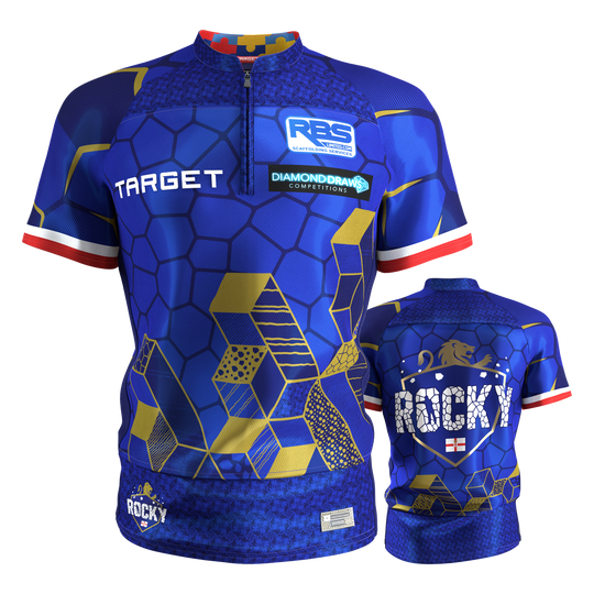 Tričko Target Josh Rock Dart 2027 Hier ist das Target Josh Rock Dartshirt 2027 zu sehen. Das Shirt überzeugt durch seine moderne Optik.