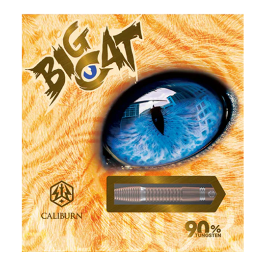 Ocelové šipky Caliburn Big Cats Lion Das Bild zeigt einen Steeldart aus der Serie Caliburn Big Cats Lion. Der Dart ist detailliert und deutlich dargestellt.