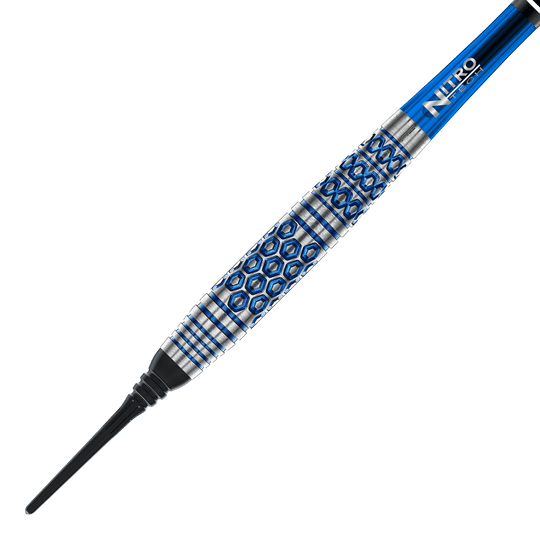 Zu sehen ist das Produkt Red Dragon Luke Humphries TX5 Softdarts - 20g. Diese Darts sind für präzises Softdartspiel mit 20 Gramm Gewicht entwickelt worden.