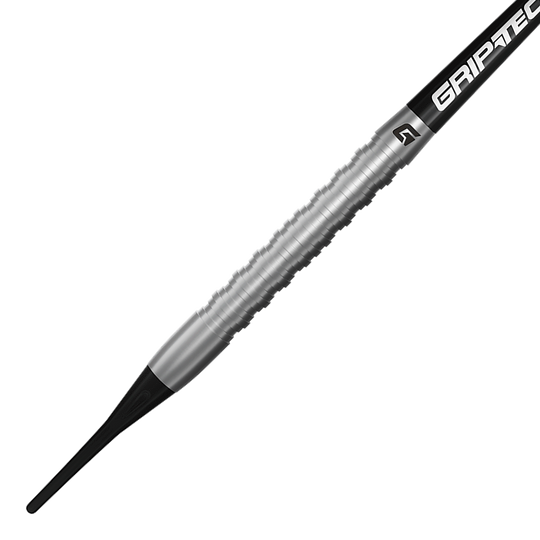 Das Bild zeigt die GOAT Podium Silver Softdarts mit 18g Gewicht. Diese Softdarts sind in silberner Ausführung und für Präzisionsspiele geeignet.