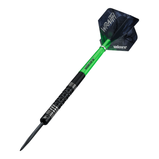 Ocelové šipky Unicorn Wraith James Wade Abgebildet sind die Unicorn Wraith James Wade Steeldarts. Sie zeichnen sich durch ihre besondere Form und Qualität aus.