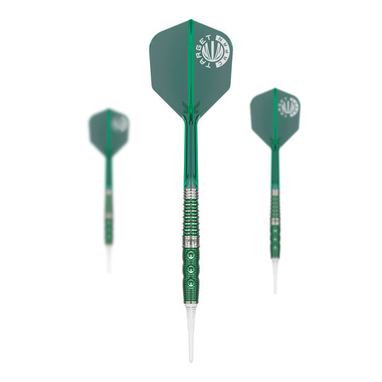 Měkké šipky Target Japan Prime Series Motomu Sakai Xeno GEN1 - 19g Abgebildet ist ein Set Target Japan Prime Series Motomu Sakai Xeno GEN1 Softdarts mit 19 Gramm. Das Produkt besteht aus hochwertigen Softdarts für das professionelle Dartspiel.