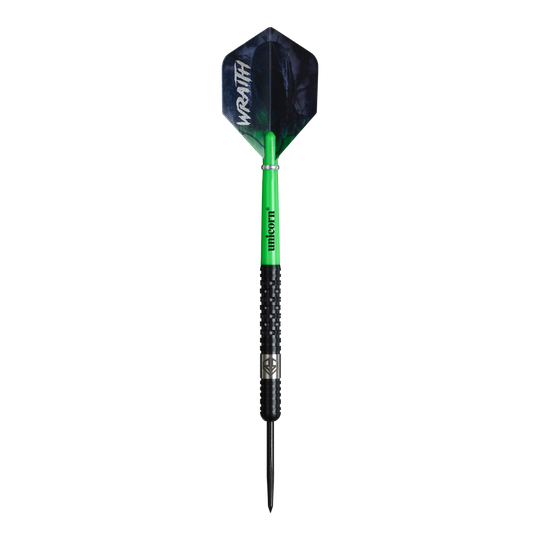 Šipky Unicorn Wraith Ross Smith ocelové - 22g Auf dem Bild befinden sich die Unicorn Wraith Ross Smith Steeldarts mit 22 Gramm. Diese Darts überzeugen durch ihre hochwertige Verarbeitung.