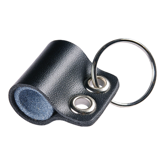 Brousek na šipky Nodor na klíče Das Bild zeigt einen Winmau Keyring Dart Sharpener Schleifstein. Es handelt sich um einen kleinen Dartschleifstein mit Schlüsselanhänger.