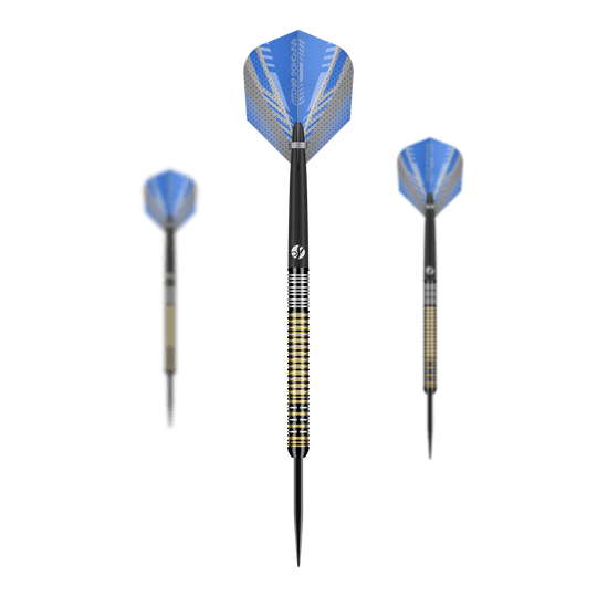 Ocelové šipky Shot Ritchie Edhouse Madhouse Dieses Bild zeigt ein Set der Shot Ritchie Edhouse Madhouse Steeldarts. Das Set eignet sich perfekt für Dartspieler, die Wert auf Qualität legen.