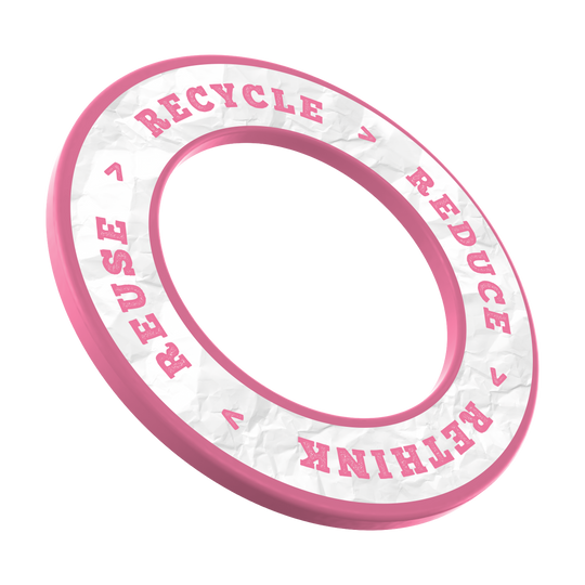 Hier ist das Produkt ‚MSF-C10 McDart Recycle Reuse Reduce Rethink Surround Rosa‘ abgebildet. Die Dart-Surround ist in einem rosafarbenen Ton gestaltet.