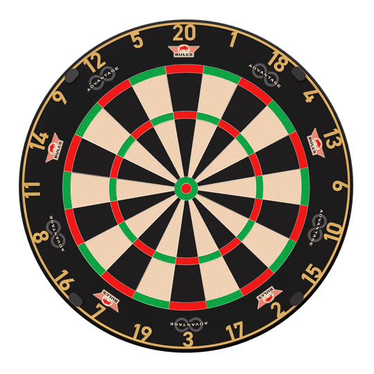 Bulls NL Advantage 8 ocelový terč na šipky Das Foto zeigt das Bulls NL Advantage 8 Steeldartboard. Dieses Produkt ist perfekt für ambitionierte Dartspieler.