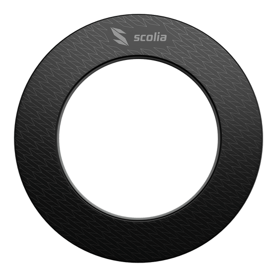 Obložení terče Scolia Stealth Abgebildet ist das Scolia Stealth Dartboard Surround. Es handelt sich um eine Umrandung für Dartscheiben.