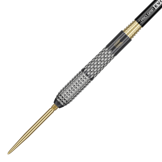 Šipky Target Stephen Bunting GEN5 Void Swiss Point Steel Auf dem Bild sieht man die Target Stephen Bunting GEN5 Void Swiss Point Steeldarts. Die Darts sind für präzises und professionelles Spielen konzipiert.