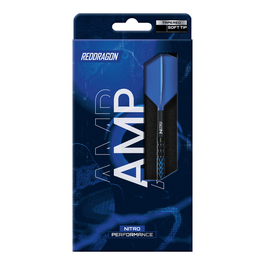 Šipky Red Dragon Amp Tapered Soft - 20g Abgebildet sind die Red Dragon Amp Tapered Softdarts mit einem Gewicht von 20g. Die Pfeile besitzen ein schlankes und modernes Design.