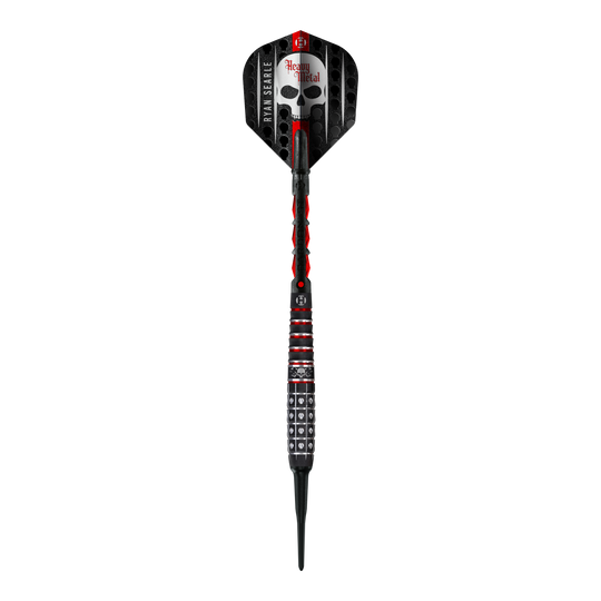 Zu sehen sind die Harrows Ryan Searle Series 3 Softdarts. Diese Softdarts sind für den professionellen Einsatz geeignet.