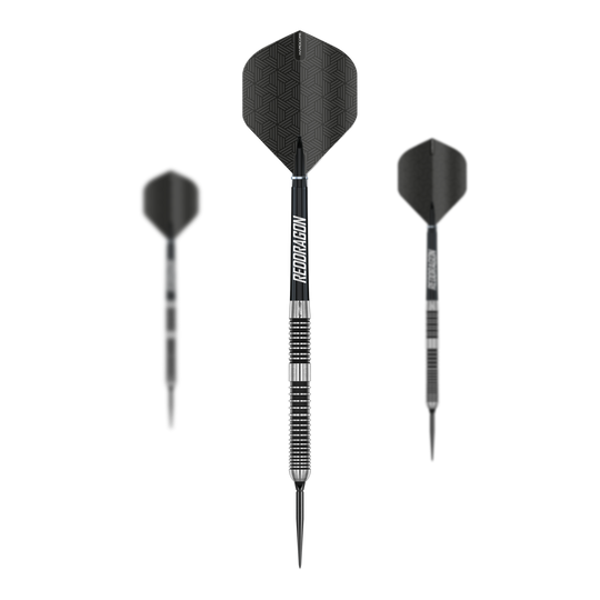 Ocelové šipky Red Dragon Pegasus Switch Point Ein Set von Red Dragon Pegasus Switch Point Steeldarts ist abgebildet. Die Steeldarts eignen sich für professionelle Dartspieler.