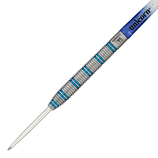 Ocelové šipky Unicorn T95 Core XL Blue Style 1