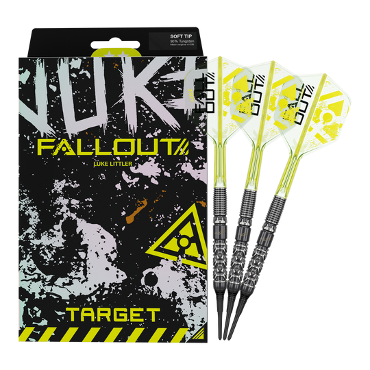 Měkké šipky Target Luke Littler Nuke Fallout - 19g