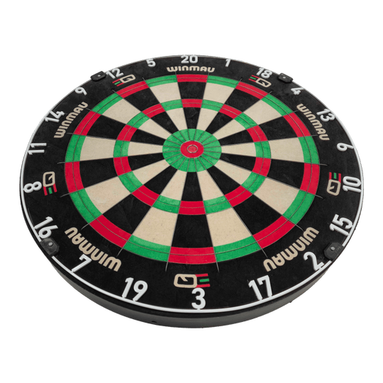 Winmau ekvalizér ocelový terč Abgebildet ist das Winmau Equalizer Steeldartboard. Das Board ist speziell für Steeldarts ausgelegt.