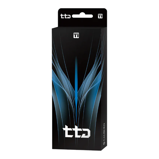 Caliburn TTD Complete Titanium T2 Black Steeldarts - 6g Auf dem Bild sieht man die Caliburn TTD Complete Titanium T2 Black Steeldarts - 6g. Die Steeldarts besitzen ein modernes und elegantes Aussehen.