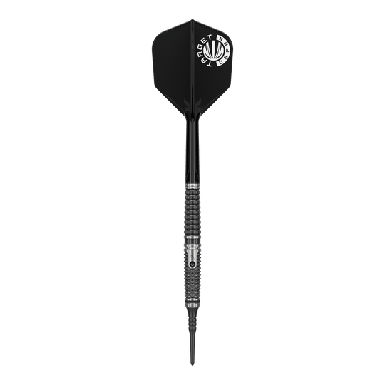 Měkké šipky Target Japan Paul Lim The Legend GEN9 - 20g Target Japan Paul Lim The Legend GEN9 Softdarts - 20g sind auf diesem Bild deutlich zu erkennen. Die Aufnahme legt den Fokus auf das präzise gefertigte Barrel.
