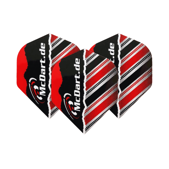 Standardní letky McDart Design V7 Dies ist ein Bild der McDart Design V7 Standard Flights. Die Flights sind für Dartpfeile konzipiert.