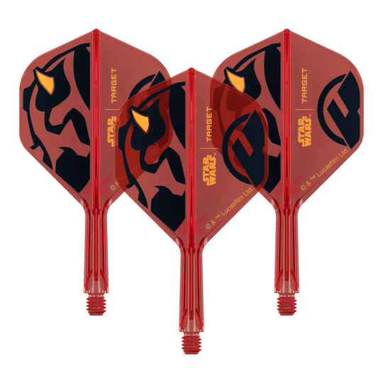 Dieses Produkt heißt 410523_Target_StarWars_KFlex_DarthMaul_No2_Standard_Flights_Short_19mm_1Set. Es scheint sich um ein Set von Dart-Flights mit Darth Maul Optik zu handeln.