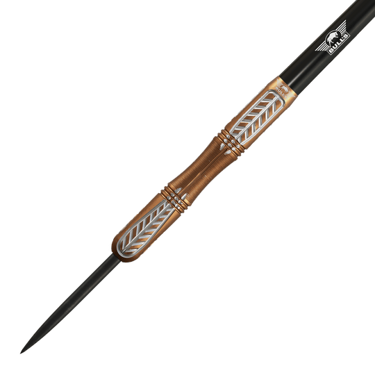 Šipky Bulls NL Bronzo True Steel - 23g Abgebildet sind die Bulls NL Bronzo True Steeldarts - 23g. Die Steeldarts eignen sich für präzises Spielen.